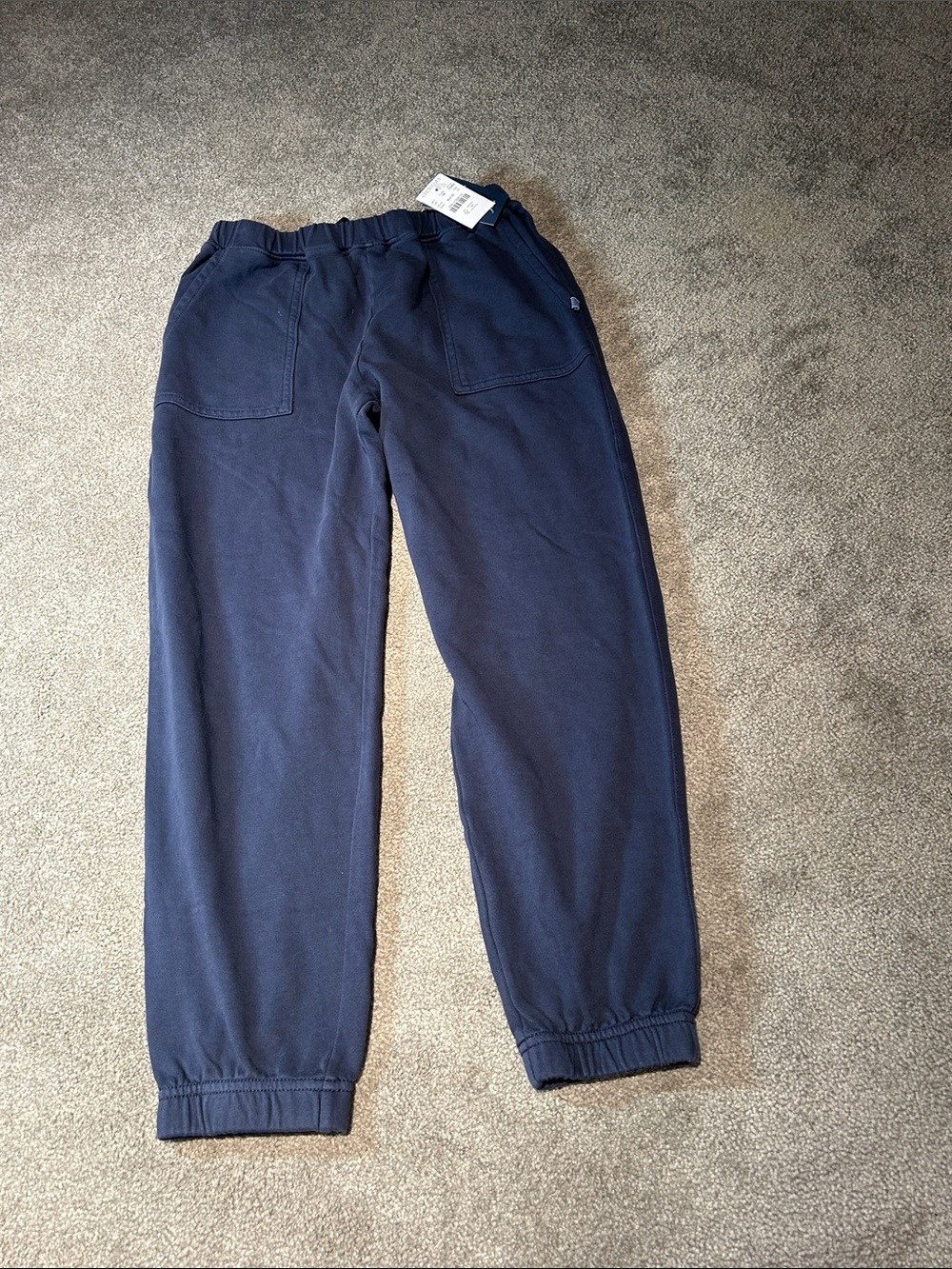 Crewcuts Navy Boys' Elastic Waist Jogger Pants
